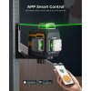 CIGMAN CM-S01 12 Lines Laser Level, With APP Control, 3x360°, Self-leveling & Manual Mode, Stepless Dimming, 30h Max. Usage Time, IP54 Waterproof