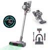 Maircle S3 Pro Cordless Vacuum Cleaner, with Store and Charge 2-in-1 Dock, 70min Runtime, 35kPa Power Suction, Green LED Headlight, 210AW Brushless Motor, for Hard Floors, Carpet and Pet Hair