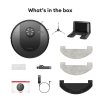 Ultenic D10 Robot Vacuum Cleaner, 15min LiDAR Quick Map, 4000Pa Suction, 120min Runtime, Carpet Auto-Boost, No-Go Zone, Time Scheduled, Siri/Alexa/APP Remote Control, for Hardwood, Tiles, Carpet, etc.