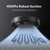 Ultenic D10 Robot Vacuum Cleaner, 15min LiDAR Quick Map, 4000Pa Suction, 120min Runtime, Carpet Auto-Boost, No-Go Zone, Time Scheduled, Siri/Alexa/APP Remote Control, for Hardwood, Tiles, Carpet, etc.