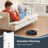 Ultenic D10 Robot Vacuum Cleaner, 15min LiDAR Quick Map, 4000Pa Suction, 120min Runtime, Carpet Auto-Boost, No-Go Zone, Time Scheduled, Siri/Alexa/APP Remote Control, for Hardwood, Tiles, Carpet, etc.