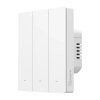 M5-3C-80W WiFi Matter smart nástenný spínač (3-kanálový, pre rám)