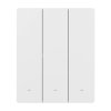 M5-3C-80W WiFi Matter smart nástenný spínač (3-kanálový, pre rám)
