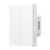 M5-2C-80W WiFi Matter smart nástenný spínač (2-kanálový, pre rám)