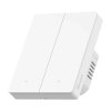 M5-2C-80W WiFi Matter smart nástenný spínač (2-kanálový, pre rám)