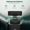 Karfo UF006-EC Kitchen Composter, 2.5L Capacity, Single-Button Auto Operation, Turn Food Waste to Fertilizer for Plants, Black