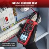 KAIWEETS HT208F Inrush Digital Clamp Meter, 1000A with Backlit, TRMS 6000 Counts, 15min Auto-shutdown, 38mm Large Jaw Design