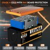 Cloudenergy 36V(38.4V) 105Ah LiFePO4 Golf Cart Battery, with 20A Charger, 4032Wh Energy, Built-in 200A Bluetooth BMS, 8064W Max. Load Power, Touch Monitor, 6000+ Cycles, for Golf Carts, Trolling Motor