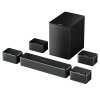 Ultimea Poseidon D70 Soundbar Subwoofer Speaker Kit, 7.1 Channel, 10 Bands Equalizer, 121 Preset EQ Matrices