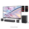 Ultimea Aura A30 Soundbar Subwoofer Speaker Kit, 5.1 Channel, App Control, 10 Bands Equalizer Settings, 121 Preset EQ Matrices