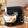 SVEWT 1500W Food Mixer, with 5.5QT Stainless Steel Bowl, Dough Hook, Beater and Whisk, 10 Speeds for Baking Mixing