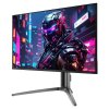 TITAN ARMY G27T8T Gaming Monitor, 26.5-inch 2560*1440 QD-OLED Screen, 360Hz Refresh Rate, 0.03ms GTG, 1000 nits, HDR 400, Adaptive-Sync, Game Assist, 65W Type-C Charging, Dual Speakers, Ambient Light, 2*HDMI 2.1 1*DP 1.4 1*USB-A 1*USB-B 1*Audio