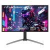 TITAN ARMY G27T8T Gaming Monitor, 26.5-inch 2560*1440 QD-OLED Screen, 360Hz Refresh Rate, 0.03ms GTG, 1000 nits, HDR 400, Adaptive-Sync, Game Assist, 65W Type-C Charging, Dual Speakers, Ambient Light, 2*HDMI 2.1 1*DP 1.4 1*USB-A 1*USB-B 1*Audio