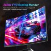KTC H32S17F 32'' Curved Gaming Monitor, 1920*1080 HVA Panel, 240Hz Refresh Rate, 125% sRGB, 3500:1 Contrast Ratio, Adaptive Sync,   HDR10, 3ms Response Time, 2*HDMI2.0 1*DP1.4 1*USB2.0 1*Audio, VESA Mount, Adjustable Tilt, Low Blue Light