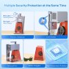 LONGER Nano Pro 12W Smart Laser Engraver, Two Diode Lasers with FAC, 5000mm/s Ultra-Fast Speed, 0.02mm Precision with Field Lens, LightBurn & LaserGRBL, LaserBurn APP Operation, 10mm Wood Cutting, 100*100mm
