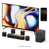 Ultimea Aura A40 7.1 Soundbar Subwoofer Speaker Kit, 7.1 Channel, App Control, 10 Bands Equalizer Settings, 121 Preset EQ Matrices, Bluetooth 5.3, 330W Peak Power