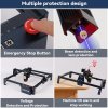 DIMIFUN DM6 B6 6W Laser Engraving Machine, Eye Protection, 0.01mm Accuracy, 0.06mm Spot, 12000mm/min Speed, 330*330mm