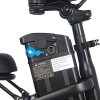 AVAKA BZ20 PLUS Electric Bike Foldable 20*3.0 Inch Fat Tires 500W Brushless Motor 25Km/h Max Speed 48V 18.2Ah Battery 100Km Range 120KG Max Load Dual Disc Brake Shimano 7-Speed Gear IP54 Waterproof  LCD Display One-piece Wheel - Black
