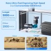 LONGER Nano 6W Smart Laser Engraver + Rotary Chuck + 120x330mm (0.39x1.08inch) Extension Kit