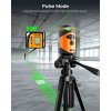 CIGMAN CM-505 360° Laser Level with Tripod, Self Leveling, 2000mAh+ Rechargeable Battery, 9H Running Time, Powerful Magnetic Base