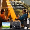 NEWSMY S1210 1200W 1102.5Wh Portable Power Station, LiFeMnPo4 Battery, 1.2 Hours Quick Charge, PD100W Output, 230V/1200W (Peak 2400W) Pure Sine Wave