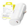 Powerbank Baseus Compact 5000mAh, 20W, USB-C (biely)