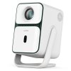 [Netflix 1080P] Wanbo T2 Ultra Projector, Android TV 11, 500 ANSI, Native 1080P, 120° Rotating Stand, Auto Focus & Keystone Correction, Obstacle Avoidance, 45 - 140" Projection Size, Dual-band WiFi, 2*5W Speaker