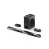 Ultimea Nova S80 5.1.2CH Soundbar + 1 Pair * Steady 300 Speaker Stands, Dolby Atmos, 520W Peak Power, 8" Wireless Subwoofers, Home Theater Surround Sound System for TV, 2 Upward-firing Drivers, 4K HDR