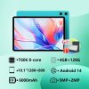 Teclast P30 Tablet, 10.1inch Android 14, T606 CPU, Max 12(4+8)GB RAM 128GB ROM, 1280x800 HD IPS, Quad-Core WiFi 6, Dual Speaker & Camera, Type-C/ GMS/ Bluetooth/ 3.5mm Jack