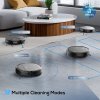 Teendow T7S Robot Vacuum Cleaner and Mop, 2000Pa Powerful Suction, 230ml Water Tank, Smart App & Voice Control, 100min Runtime, Self-Charging, 4 Cleaning Modes, Obstacle Avoidance, Ideal for Pet Owners