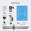 LONGER LightBurn Camera Kit for Laser Engravers, 5MP HD Precision Auto Positioning, Image Tracing, Work Preview, 740*560mm View Area