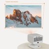 Lenovo Xiaoxin 100P Smart Projector, 850 ANSI, 1080P, HDR10, WiFi 6, 2*5W Speaker, Automatic Keystone Correction
