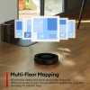 Ultenic TS1 Robot Vacuum Cleaner with Self Emptying Station, Dual-Spin Mopping, 3000Pa Suction, 3L Dust Bag, Carpet Boost, App/Voice Control