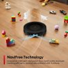 Ultenic TS1 Robot Vacuum Cleaner with Self Emptying Station, Dual-Spin Mopping, 3000Pa Suction, 3L Dust Bag, Carpet Boost, App/Voice Control