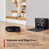 Ultenic TS1 Robot Vacuum Cleaner with Self Emptying Station, Dual-Spin Mopping, 3000Pa Suction, 3L Dust Bag, Carpet Boost, App/Voice Control