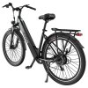 ESKUTE ES-26-LJ Electric Bike, 250W Bafang Motor, 36V 20Ah Battery, 26 x 1.75-inch, 25km/h Max Speed, 120km Range, Disc Brakes, Suspension Fork, SHIMANO 7 Speed - Black