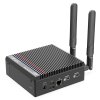 MINIX Z300-0dB Fanless Mini PC, Intel N300 8 Core Max 3.60GHz, 16GB RAM 512GB SSD, 2*HDMI 4K Dual Display, WiFi 6 Bluetooth 5.2, 1*USB-C (Data Only), 2*USB3.2, 1*RJ45, 1*Audio Jack, 2*External Wi-Fi Antennas