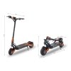 Kugoo LX9+ Electric Scooter, 2*650W Motor, 48V 18.2Ah Battery, 9 inch Tires, 55km/h Max Speed, 65km Range, Front & Rear Disc Brakes, Spring Suspension