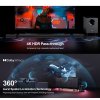 Ultimea Nova S90 7.1.4 Soundbar + 1 Pair * Steady S90 Speaker Stands, Dolby Atmos, 740W Peak Power, 4K HDR Pass-through, 6 Equalizer Modes