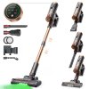 Proscenic P11 Ultra Cordless Vacuum Cleaner, 40kPa Suction, 40min Runtime, Tangle-Free Brush, 4-Layer Filtration, Green LED Headlights