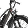 GOGOBEST GF600 Plus Electric Bike, 1000W Motor, 48V 20Ah, 26*4.0 inch Tires, 45km/h Max Speed, 150km Range, Hydraulic Disc Brake, Oil Spring Suspension, Shimano 7-speed - Black Grey