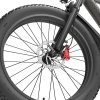 GOGOBEST GF600 Plus Electric Bike, 1000W Motor, 48V 20Ah, 26*4.0 inch Tires, 45km/h Max Speed, 150km Range, Hydraulic Disc Brake, Oil Spring Suspension, Shimano 7-speed - Black Grey