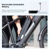 Foride Roamer 1 Step-over Electric Bike, 250W Motor, 36V 13Ah Battery, 27.5 inch Tires, 25km/h Max Speed, 100km Max Range, Disc Brake, Suspension with Lockout, Shimano 7-speed
