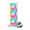 Vodný chladič Cooler Master MasterLiquid 360 Core II ARGB (biely)
