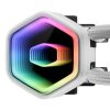 Vodný chladič Cooler Master MasterLiquid 360 Core II ARGB (biely)