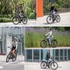 Touroll MA2 Electric Bike, 250W Mid-Drive Motor, 36V 13Ah Battery, 27.5” Tires, 25km/h Max Speed, 100km Max Range, Hydraulic Disc Brake, Suspension Fork with Lockout, Shimano 7-speed - Grey
