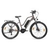 Touroll MA2 Electric Bike, 250W Mid-Drive Motor, 36V 13Ah Battery, 27.5” Tires, 25km/h Max Speed, 100km Max Range, Hydraulic Disc Brake, Suspension Fork with Lockout, Shimano 7-speed - Brown