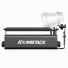 ATOMSTACK R3 Pro Rotary Roller, Separable Support Module and Extension Towers, 360 Degree Rotating, Engrave On Irregular Cylinders