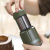 HiBREW H4D 2-in-1 Portable Espresso Maker, Manual Hand Press for Coffee Capsules & Grounds, Hot/Cold Coffee Machine for Travel & Home Use