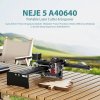NEJE 5 A40640 10W Laser Engraver and Cutter, 300mm/s Speed, 170*180mm